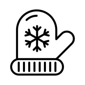 Mitten, Gloves, Winter, Fashion, Clothing icon