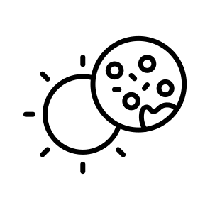 Solar, Eclipse, Sun, Moon, Astronomy icon