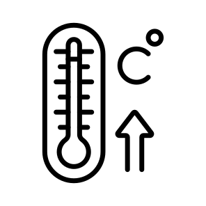 Thermometer, Temperature, Celsius, Heat, Increasing icon