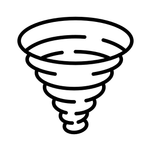 Tornado, Twister, Vortex, Weather, Storm icon