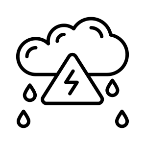 Weather, Alert, Thunderstorm, Storm, Forecast icon