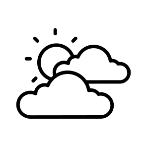 Weather, Partly Cloudy, Sunny, Cloudy,, icon
