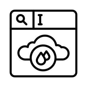 Weather, Search, Forecast, Magnify, Cloud icon