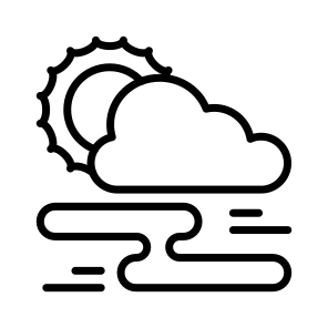 Windy, Weather, Clouds, Winds, Breeze icon