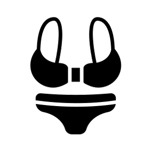 Bikini, Swimwear, Swimsuit, Tankini, Monokini icon
