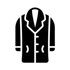 Coat, Overcoat, Trench, Outerwear, Apparel icon