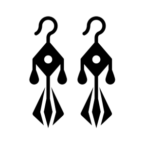 Earrings, Studs, Dangles, Piercings, Jewellery icon