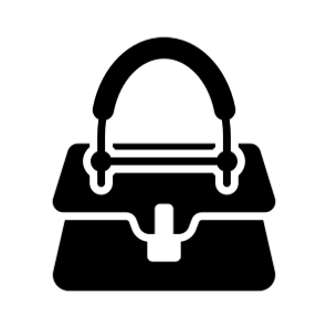 Handbag, Bag, Purse, Leather, Apparel icon