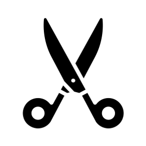 Scissors, Shears, Cutter, Trimmer, Snips icon