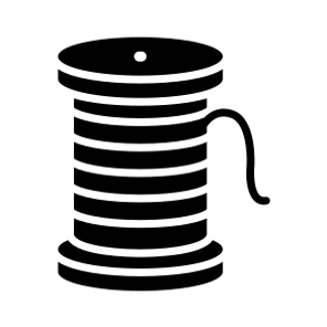 Spool, Bobbin, Sewing, Tailoring, Thread icon