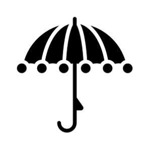 Umbrella, Parasol, Sunshade, Shade, Protection icon