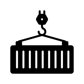Container, Lifting, Consignment, Storage, Logistics icon