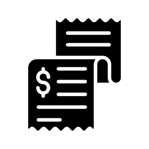 Invoice, Receipt, Billing, Statement, Payment,, icon
