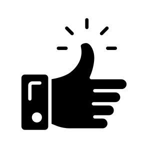 Like, Approval, Feedback, Response, Praise icon