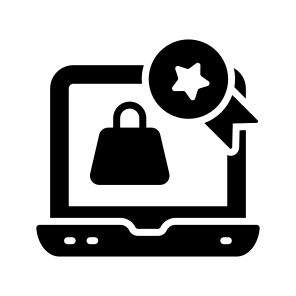 Quality, Assurance, Badge, Star, Online icon