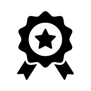 Quality, Honour, Badge, Reward, Award icon