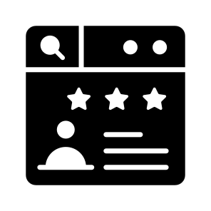 Rating, Review, Feedback, Satisfaction, Experience icon