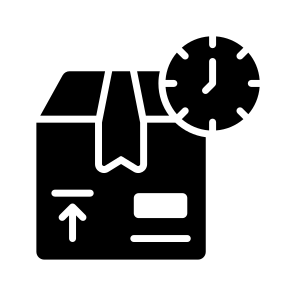 Time, Logistics, Freight, Cargo, Shipping icon