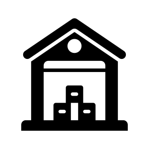 Warehouse, Storehouse, Depot, Storage, Storeroom icon