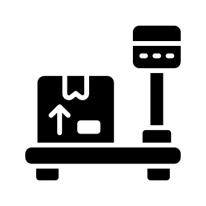 Warehouse, Weight, Scale, Machine, Logistics icon