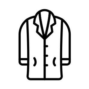 Coat, Overcoat, Trench, Outerwear, Apparel icon