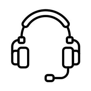 Headset, Headphones, Headwear, Listening, Device icon