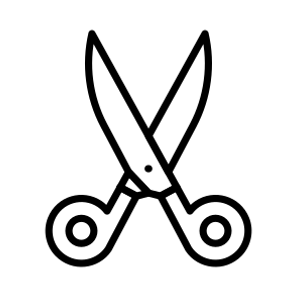 Scissors, Shears, Cutter, Trimmer, Snips icon