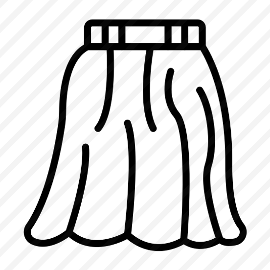 Skirt, Pleats, Apparel, Clothing, Wearable preview