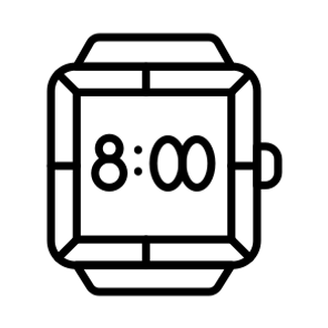 Smartwatch, Wristwatch, Watch, Device, Wearable icon