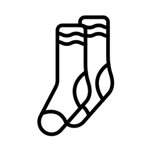Socks, Hosiery, Stocking, Fabric, Apparel icon