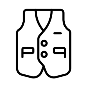 Vest, Waistcoat, Gilet, Jacket, Apparel icon