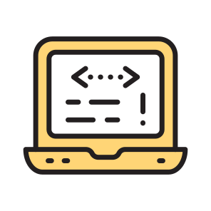 Coding, Development, Programming, Div, Laptop icon
