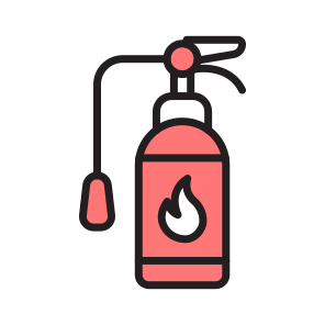 Extinguisher, Sprayer, Suppressor, Rescue, Fire icon