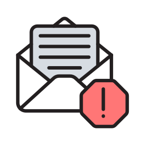 Fake, Email, Fraudulent, Message, Scam icon