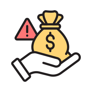 Money, Scam, Fraud, Financial, Investment icon