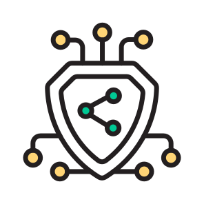 Network, Nodes, Digital, Online, Connection icon