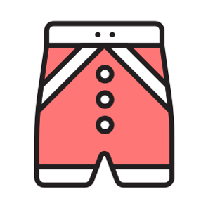 Shorts, Pants, Knickers, Apparel, Bermudas icon