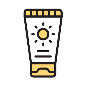 Sunscreen, Sunblock, Lotion, Cream, Cosmetics icon