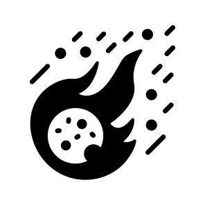 Meteor, Astronomy, Asteroids, Astrophysics, Comets icon