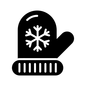 Mitten, Gloves, Winter, Fashion, Clothing icon