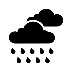 Rainy, Weather, Forecast, Cloudy, Drizzle icon