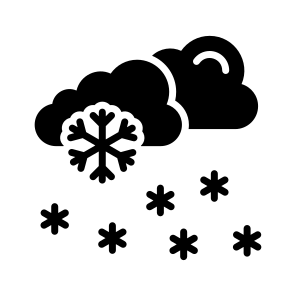 Snowfall, Snow, Winter, Weather, Cold icon