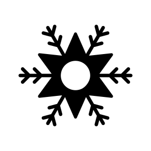 Snowfalls, Snowflake, Winter, Weather, Forecast icon