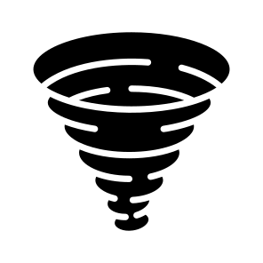 Tornado, Twister, Vortex, Weather, Storm icon