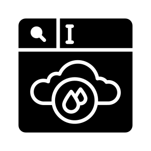 Weather, Search, Forecast, Magnify, Cloud icon
