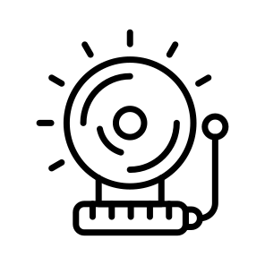 Alarm, Ringer, Knell, Alert, Warning icon