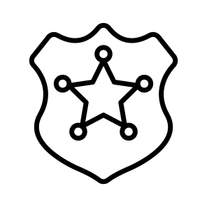 Badge, Insignia, Emblem, Shield, Crest icon