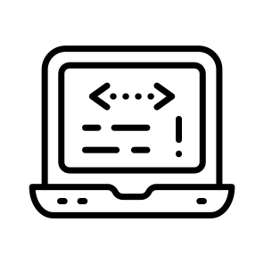 Coding, Development, Programming, Div, Laptop icon