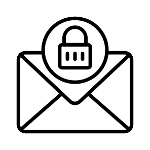 Email, Mail, Communication, Lock, Communication icon