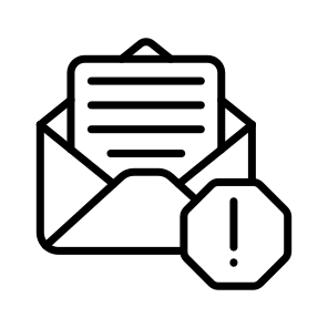 Fake, Email, Fraudulent, Message, Scam icon